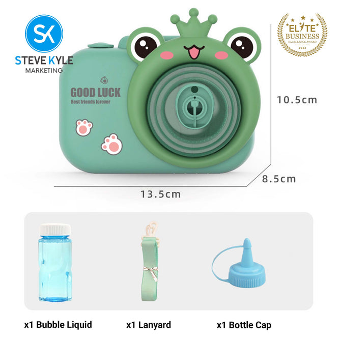 High Quality Camera Bubble Toy Machine Best Gift for Kids