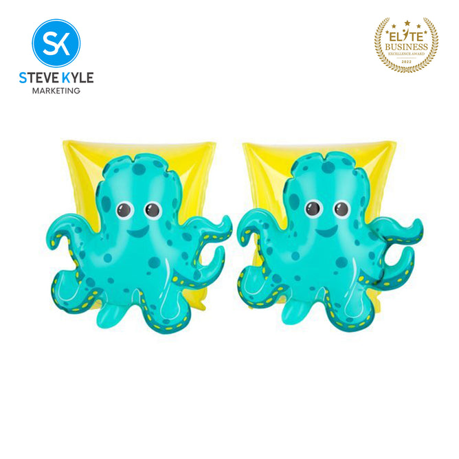 Inflatable Safety Arm Band with Cute Fruit - Animal Ocean Shaped for Kids 18-30kg