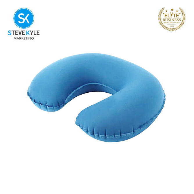 Portable Inflatable U-Shape Neck Pillow Home Travel Neck Pillow