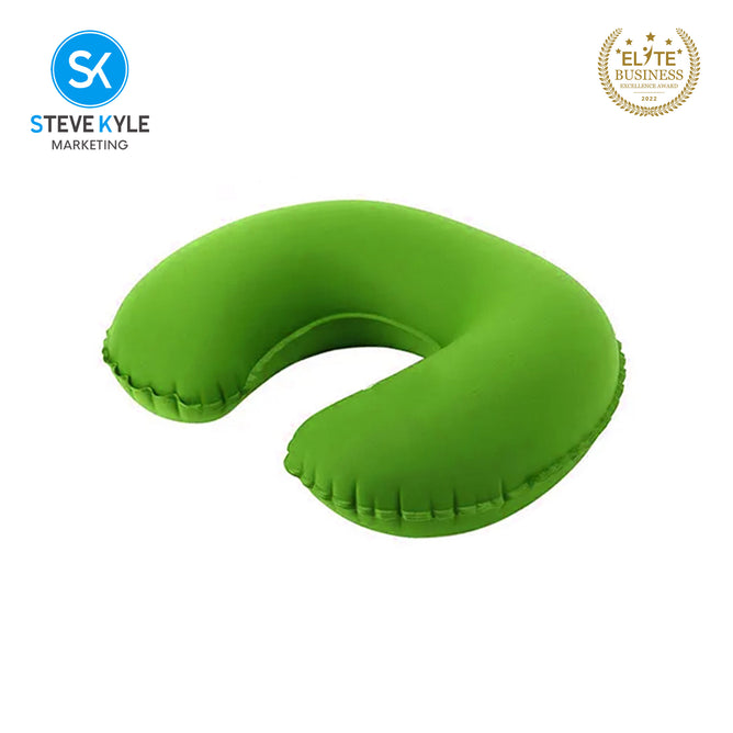 Portable Inflatable U-Shape Neck Pillow Home Travel Neck Pillow