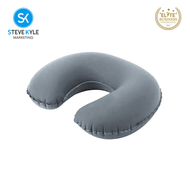 Portable Inflatable U-Shape Neck Pillow Home Travel Neck Pillow