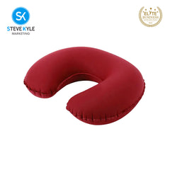 Portable Inflatable U-Shape Neck Pillow Home Travel Neck Pillow