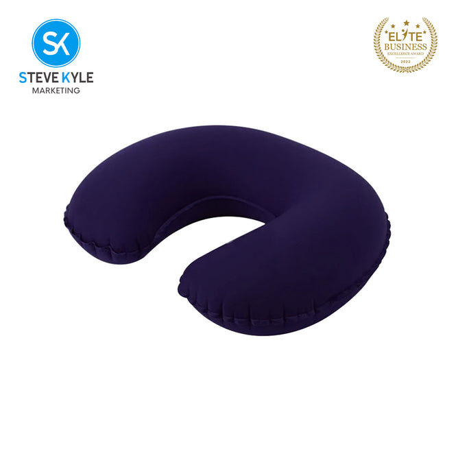 Portable Inflatable U-Shape Neck Pillow Home Travel Neck Pillow