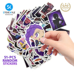 Steve Kyle Classic Cartoon Character Stickers For Laptop Skateboard Accessories Decorative Sticker Set