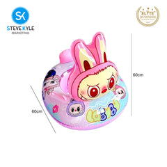 Steve Kyle Inflatable Baby Seat Float Durable Cartoon-Shaped With Handle Swimming Boat