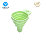 Steve Kyle Food Grade Silicone Foldable Funnel For Liquid Powder Dispenser Creative Household Kitchen Tools