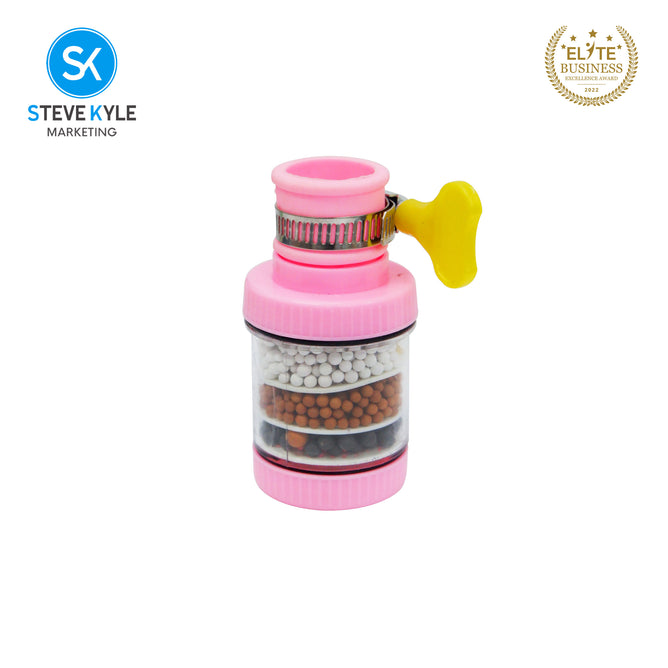 Steve Kyle 6-Layer Water Filter Tap Purifier Medical Stone Coconut Charcoal Nozzle For Home Kitchen Bathroom Faucet