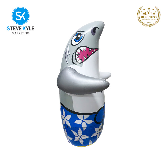 Steve Kyle Inflatable Animal Design Stand-Up Punching Bag Indoor Outdoor Sports Toys