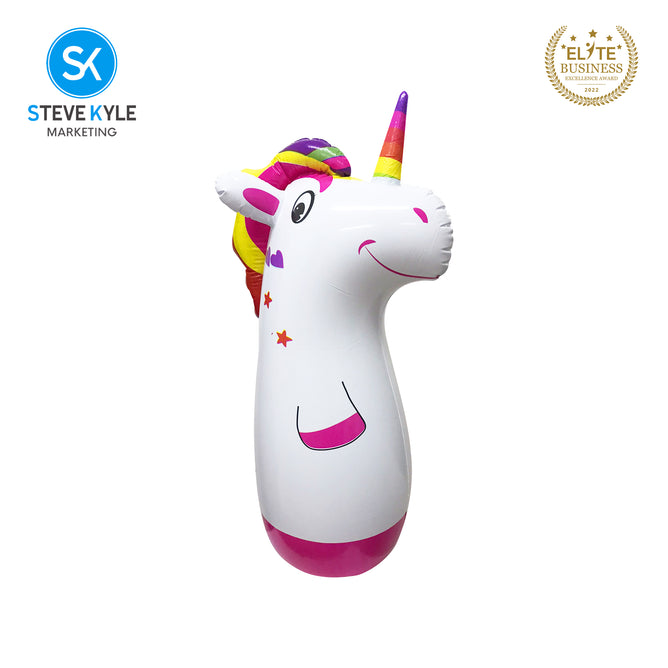 Steve Kyle Inflatable Animal Design Stand-Up Punching Bag Indoor Outdoor Sports Toys