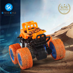 Monster Zap Super Stunt Racer Big Wheels Off-Road Jeep Car Toy