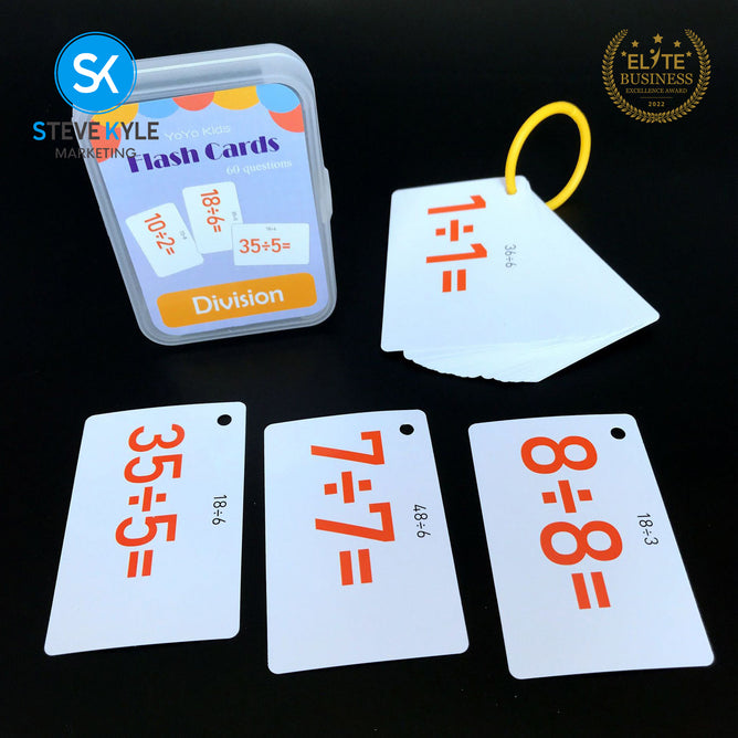 Steve Kyle Early Educational Flash Cards Alphabet English Math Slight Word Phonics Memory Game Card For Children