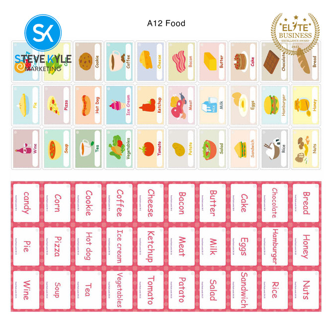 Steve Kyle Early Educational Flash Cards Alphabet English Math Slight Word Phonics Memory Game Card For Children