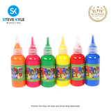 Washable Tempera Paint 12 *60ml Professional Watercolor Set