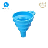 Steve Kyle Food Grade Silicone Foldable Funnel For Liquid Powder Dispenser Creative Household Kitchen Tools