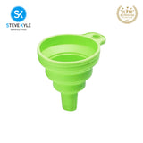 Steve Kyle Food Grade Silicone Foldable Funnel For Liquid Powder Dispenser Creative Household Kitchen Tools