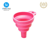 Steve Kyle Food Grade Silicone Foldable Funnel For Liquid Powder Dispenser Creative Household Kitchen Tools