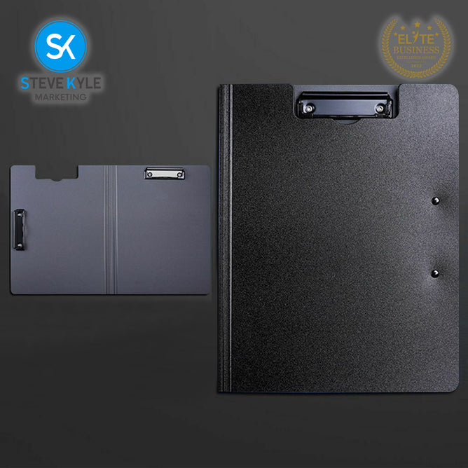 Steve Kyle A4 Waterproof Foldable Clip File Thick Cover Folder Office Supply Stationary