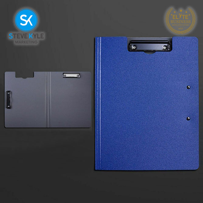 Steve Kyle A4 Waterproof Foldable Clip File Thick Cover Folder Office Supply Stationary