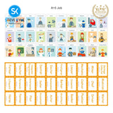 Steve Kyle Early Educational Flash Cards Alphabet English Math Slight Word Phonics Memory Game Card For Children
