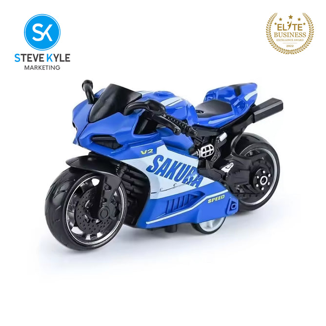 Steve Kyle K183A Mini Motorcycle Toys Alloy Model Diecast Vehicles Motorcycle Model Collection Kids Toy