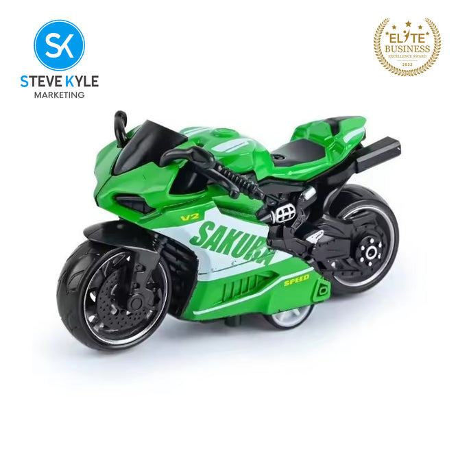 Steve Kyle K183A Mini Motorcycle Toys Alloy Model Diecast Vehicles Motorcycle Model Collection Kids Toy