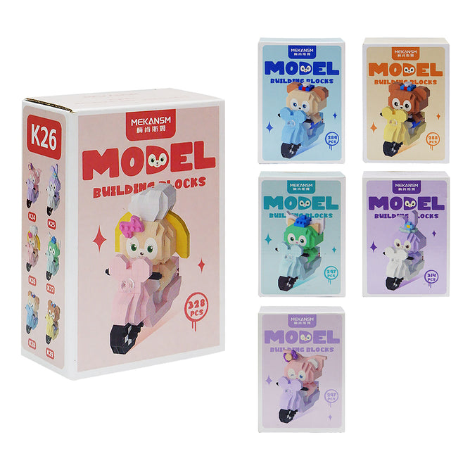 Kawaii Anime Micro Building Blocks Set 3D Mini Cute Anime Figures Collection Gifts Bricks Set for Kids