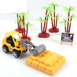 6-Pieces Mini Construction Trucks