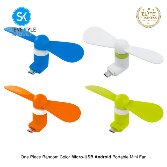 Steve Kyle Mini Portable Short USB iOS Fan Flexible Bendable Fan