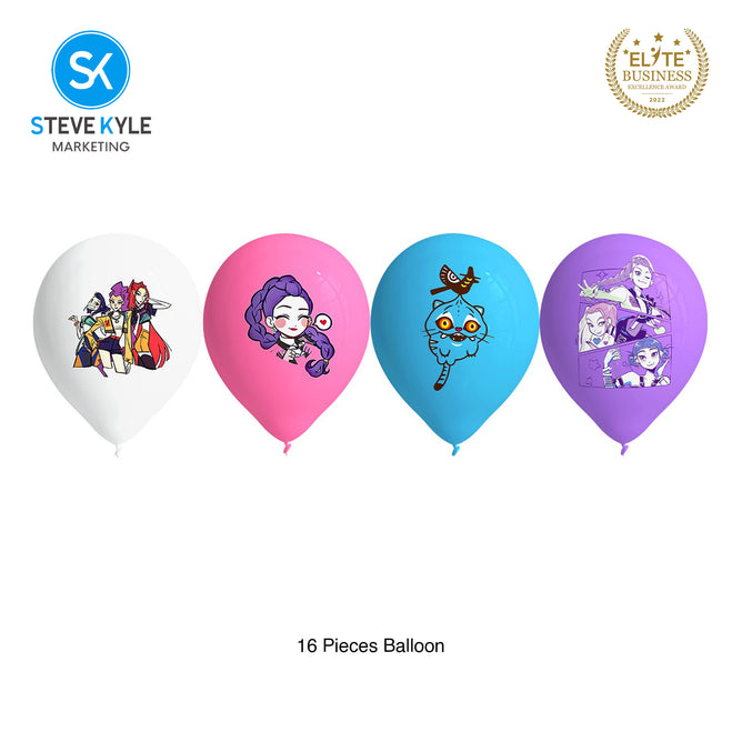 Steve Kyle Multicolored Cartoon Design Disposable Paper Plates Cup Tablecloth Cake Socket Birthday Party Decorations Tableware Set For Kids