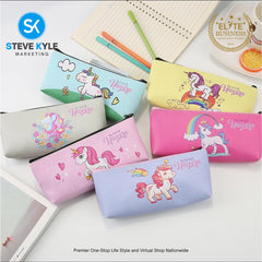 Zippered Pouch Pencil Case Stationery Stprage