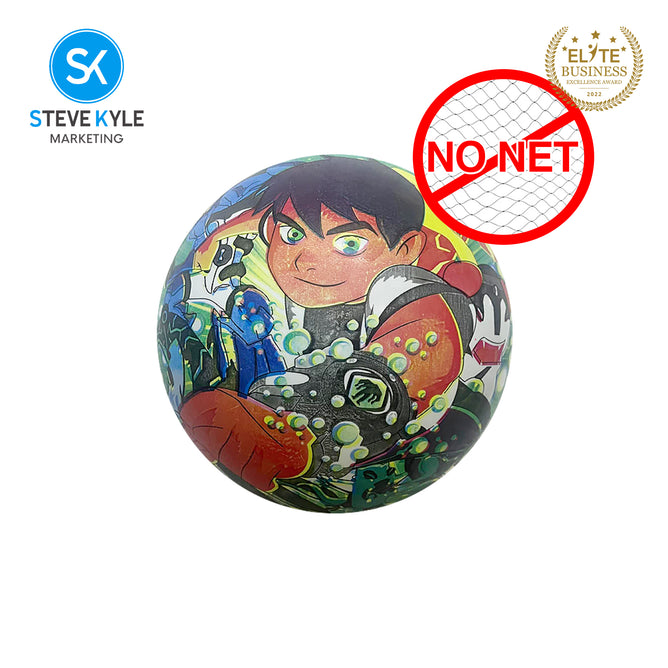 Steve Kyle 20CM Soft Inflatable PVC Ball Light-Up Football For Kids Outdoor Night Play Sport Ball Toy