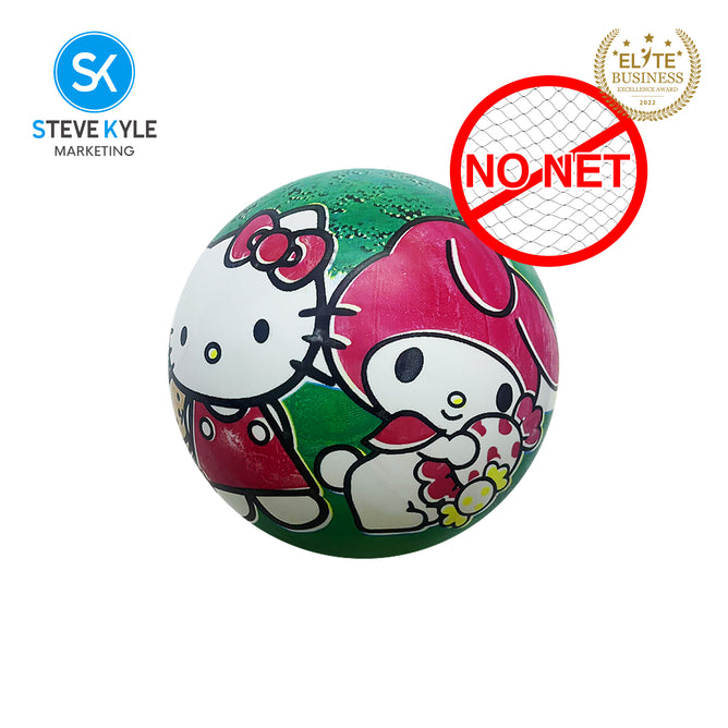 Cartoon Character PVC Inflatable Rubber Bouncing Balls For Kids Sports Toys- Randomly Given