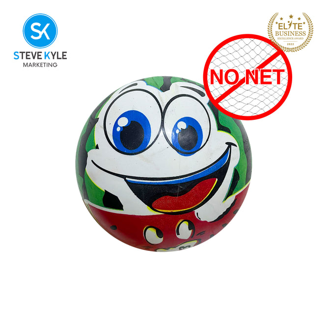 Steve Kyle 20CM Soft Inflatable PVC Ball Light-Up Football For Kids Outdoor Night Play Sport Ball Toy