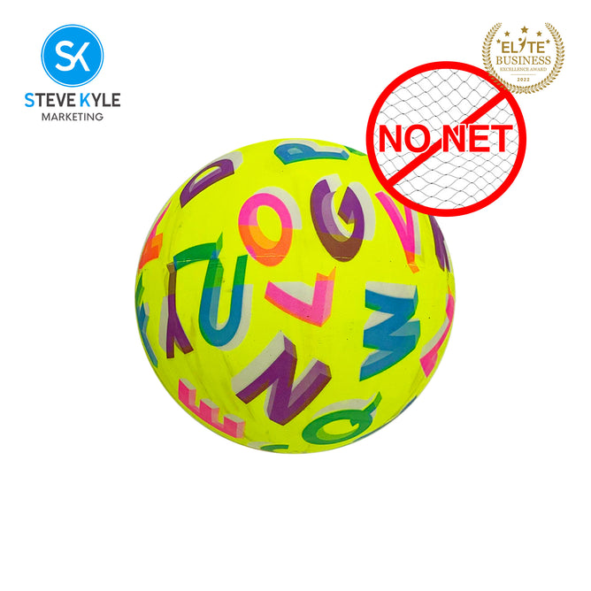 Steve Kyle 20CM Soft Inflatable PVC Ball Light-Up Football For Kids Outdoor Night Play Sport Ball Toy