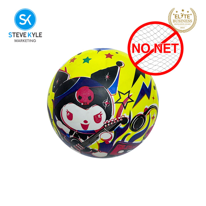 Steve Kyle 20CM Soft Inflatable PVC Ball Light-Up Football For Kids Outdoor Night Play Sport Ball Toy