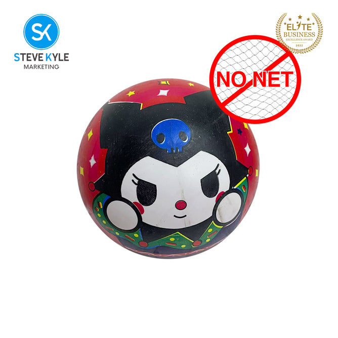 Steve Kyle 20CM Soft Inflatable PVC Ball Light-Up Football For Kids Outdoor Night Play Sport Ball Toy