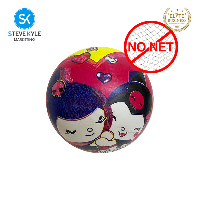 Steve Kyle 20CM Soft Inflatable PVC Ball Light-Up Football For Kids Outdoor Night Play Sport Ball Toy