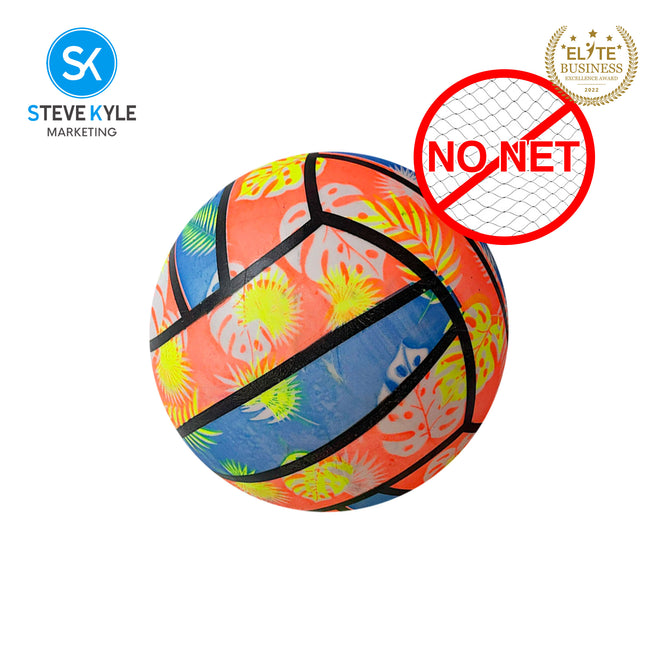Steve Kyle 20CM Soft Inflatable PVC Ball Light-Up Football For Kids Outdoor Night Play Sport Ball Toy