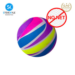 Steve Kyle 20CM Soft Inflatable PVC Ball Light-Up Football For Kids Outdoor Night Play Sport Ball Toy