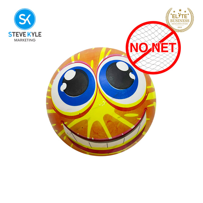 Steve Kyle 20CM Soft Inflatable PVC Ball Light-Up Football For Kids Outdoor Night Play Sport Ball Toy
