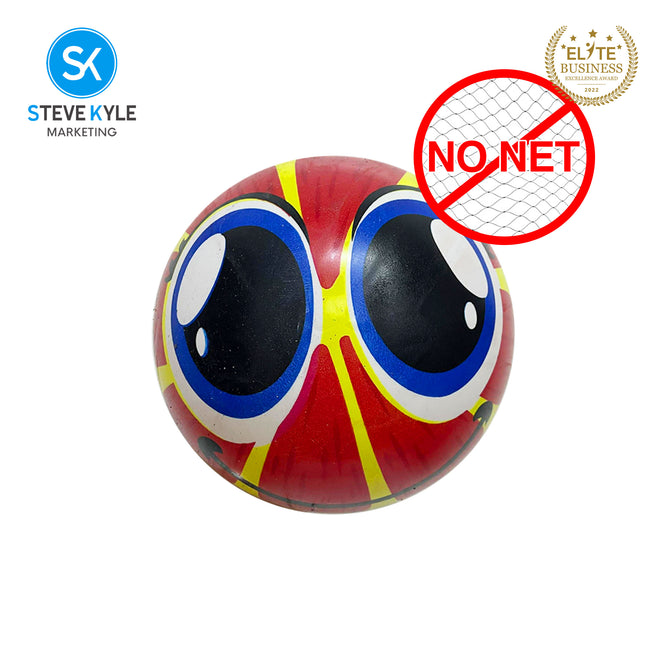 Steve Kyle 20CM Soft Inflatable PVC Ball Light-Up Football For Kids Outdoor Night Play Sport Ball Toy