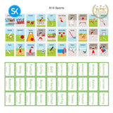 Steve Kyle Early Educational Flash Cards Alphabet English Math Slight Word Phonics Memory Game Card For Children