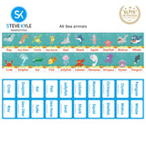 Steve Kyle Early Educational Flash Cards Alphabet English Math Slight Word Phonics Memory Game Card For Children