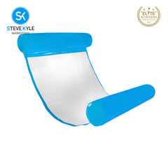 Steve Kyle 4in1 Inflatable Vinyl Water Hammock Floating Bed Lounge Chair For Swimming Pool Beach