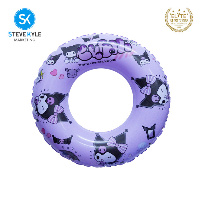 Inflatable Summer Colorful Cartoon Character Swimming Ring for Kids/Youth