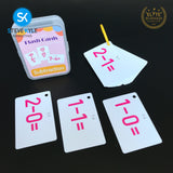 Steve Kyle Early Educational Flash Cards Alphabet English Math Slight Word Phonics Memory Game Card For Children