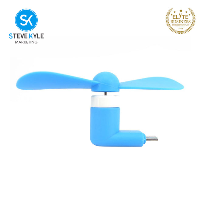 Steve Kyle Mini Portable Short USB iOS Fan Flexible Bendable Fan