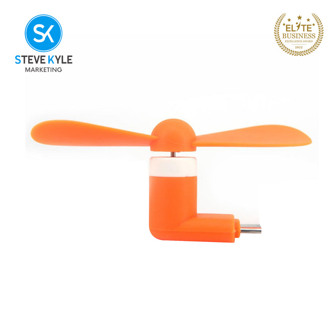 Steve Kyle Mini Portable Short USB iOS Fan Flexible Bendable Fan