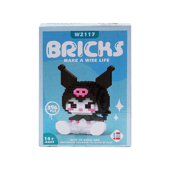 Kawaii Anime Building Blocks Mini Cute Anime Figures Blocks Kit Education Gifts for Kids