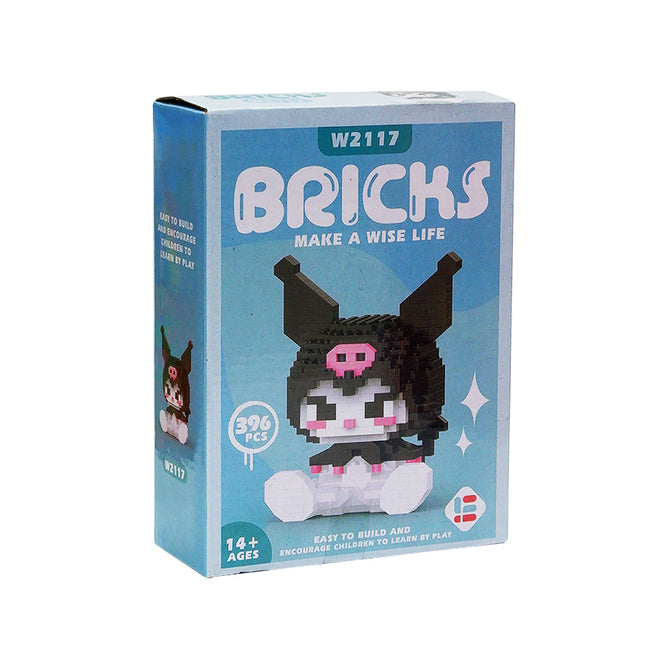 Kawaii Anime Building Blocks Mini Cute Anime Figures Blocks Kit Education Gifts for Kids